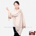 100 % Pure Cashmere Scarves Sweater Crochet Lady Poncho Cashmere with Buffalo Horn Button